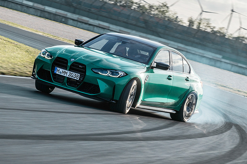 The new BMW M3/M4 Coupe comes with 510 hp, not only in hand drive but also in four-wheel drive for the first time